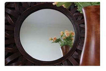 गैलरी व्यूवर में इमेज लोड करें, Handmade Bamboo Big Wooden Mirror Frame
